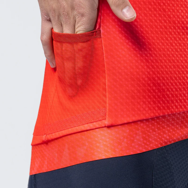 Maglia maniche lunghe Gobik Hyder Vermilion - Rosso