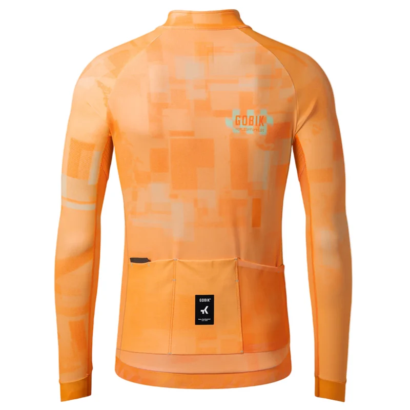 Maglia maniche lunghe Gobik Hyder Pelican - Arancio