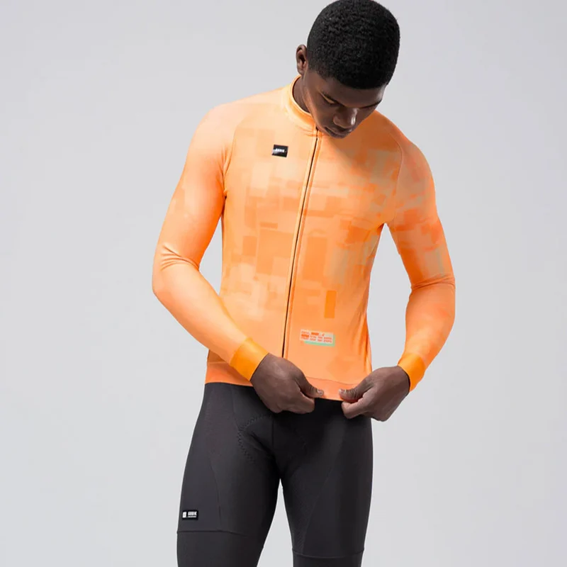 Maglia maniche lunghe Gobik Hyder Pelican - Arancio