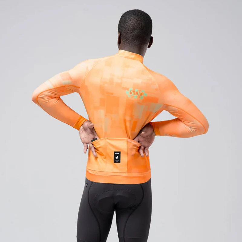Maglia maniche lunghe Gobik Hyder Pelican - Arancio