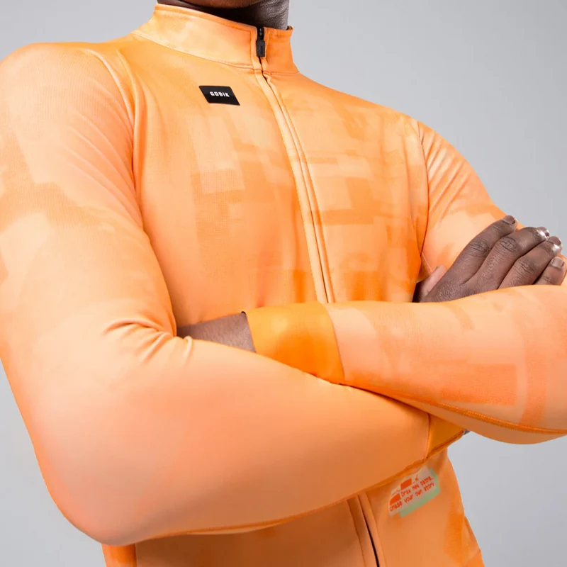Maglia maniche lunghe Gobik Hyder Pelican - Arancio
