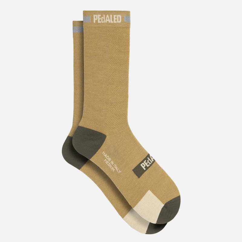Calze Pedaled Odyssey Merino Reflective - Verde