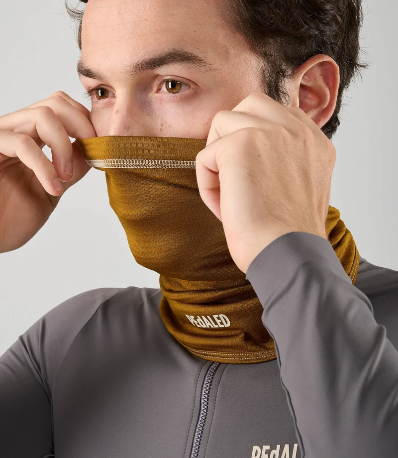 Scaldacollo Pedaled Element Merino - Giallo