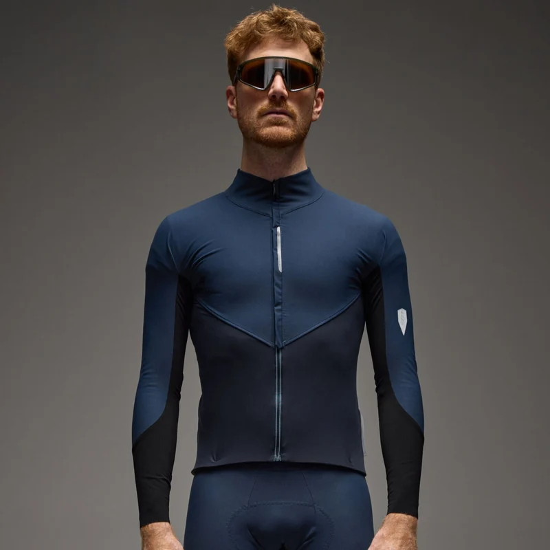 Maglia maniche lunghe Q36.5 Hybrid Que - Blu scuro