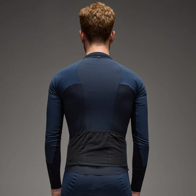 Maglia maniche lunghe Q36.5 Hybrid Que - Blu scuro