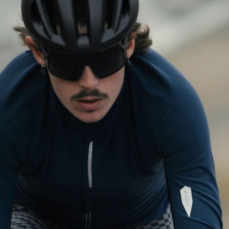 Maglia maniche lunghe Q36.5 Hybrid Que - Blu scuro