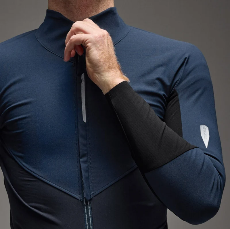 Maglia maniche lunghe Q36.5 Hybrid Que - Blu scuro