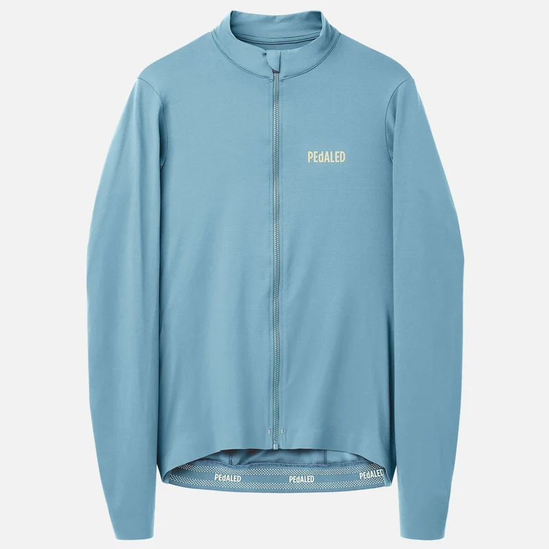 Maglia maniche lunghe Pedaled Element - Azzurro