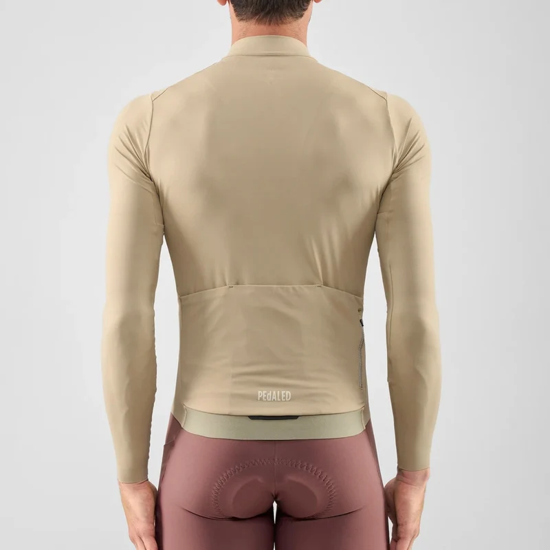 Maglia maniche lunghe Pedaled Element - Beige