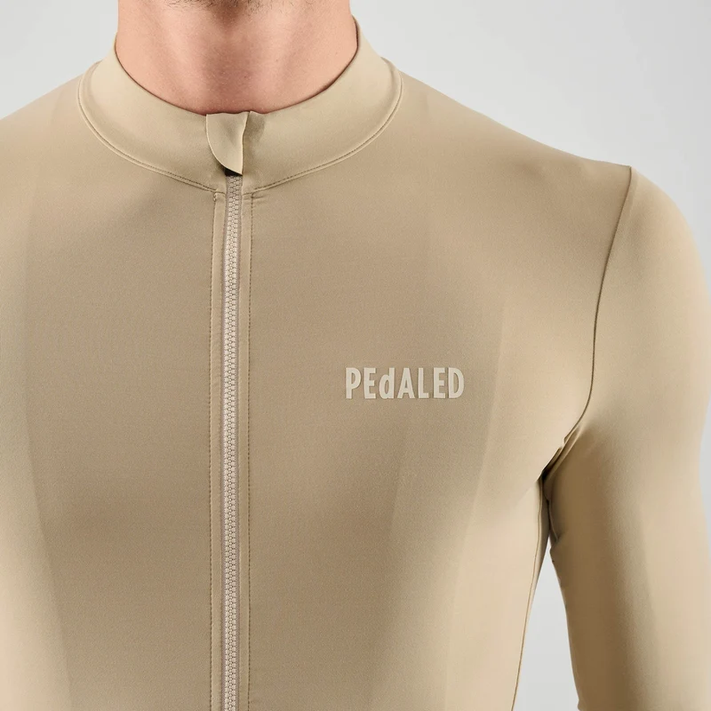 Maglia maniche lunghe Pedaled Element - Beige