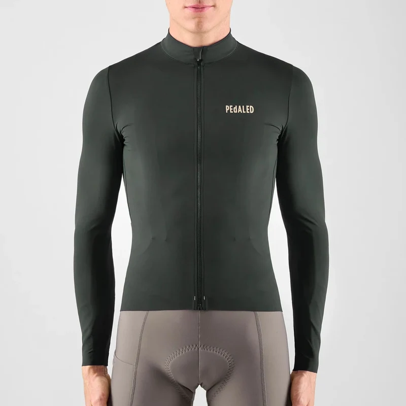 Maglia maniche lunghe Pedaled Element - Nero