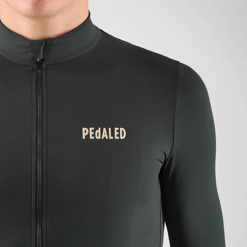Maglia maniche lunghe Pedaled Element - Nero