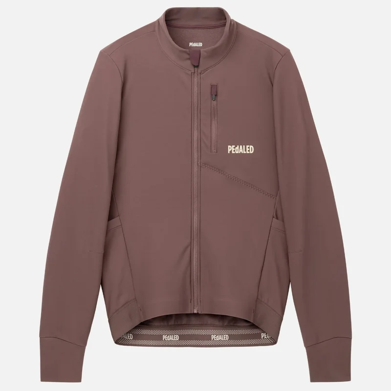 Maglia maniche lunghe Pedaled Odyssey - Marrone