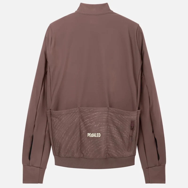 Maglia maniche lunghe Pedaled Odyssey - Marrone