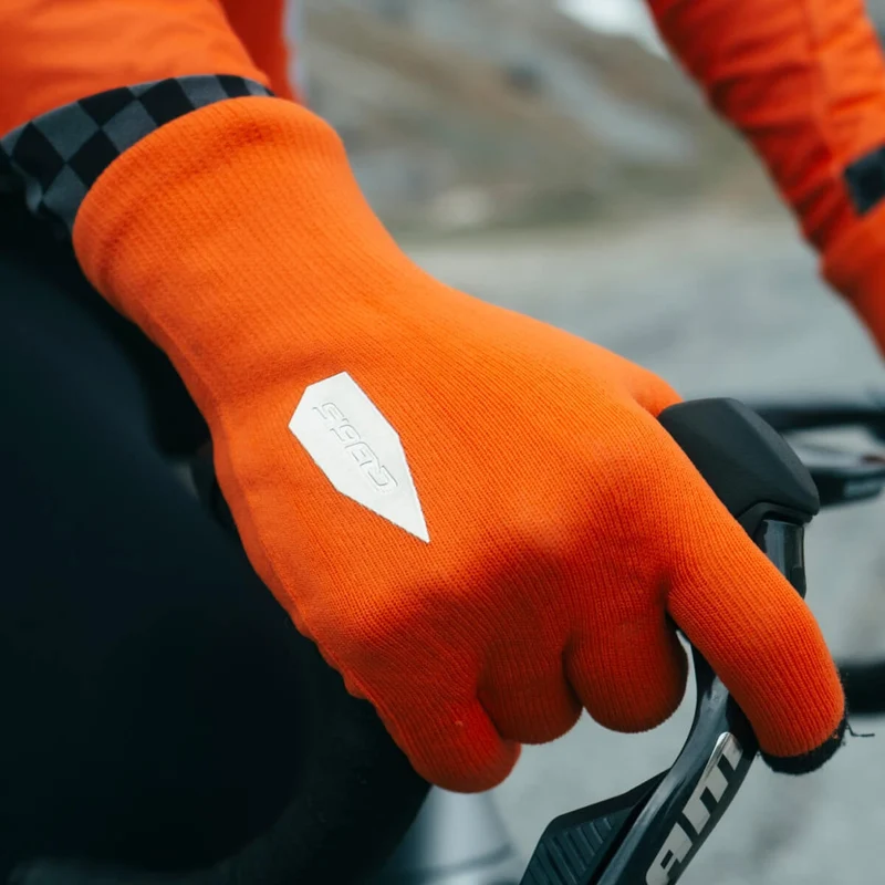 Guanti Q36.5 Winter Rain - Arancio