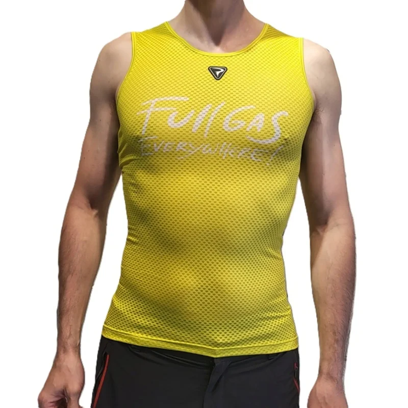 Maglia intima senza maniche Pinarello Full Gas - Giallo