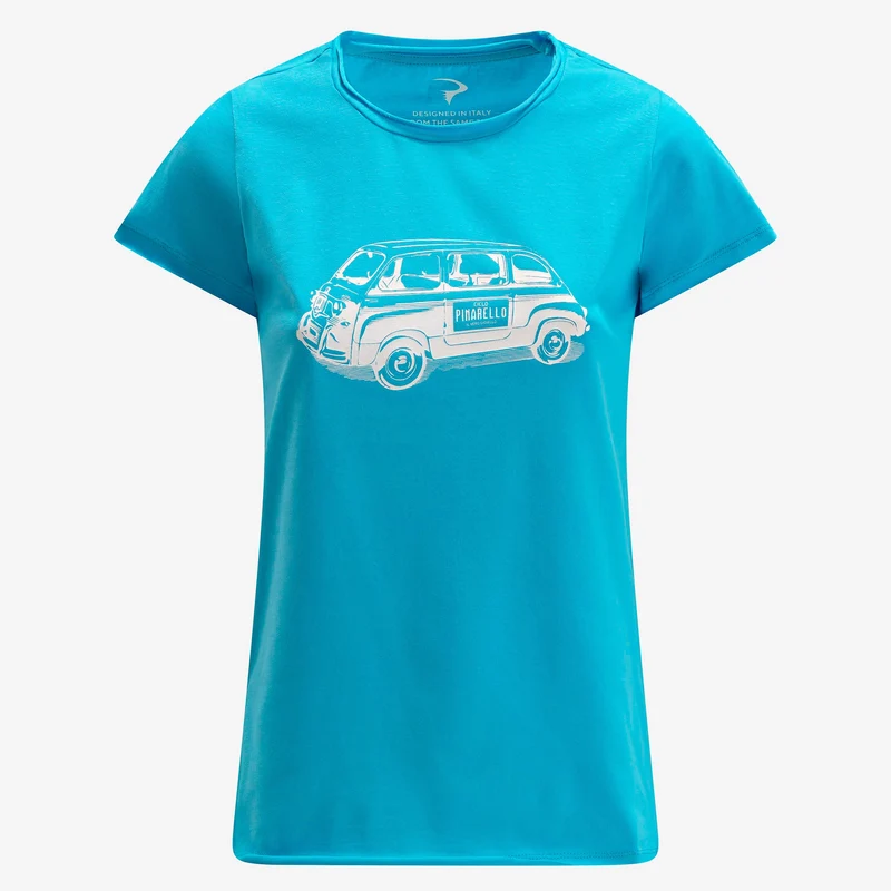 T-Shirt donna Pinarello Multipla - Azzurro