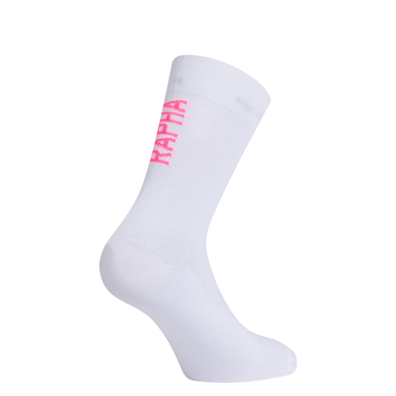 Calze Rapha Pro Team Regular 2 - Bianco rosa