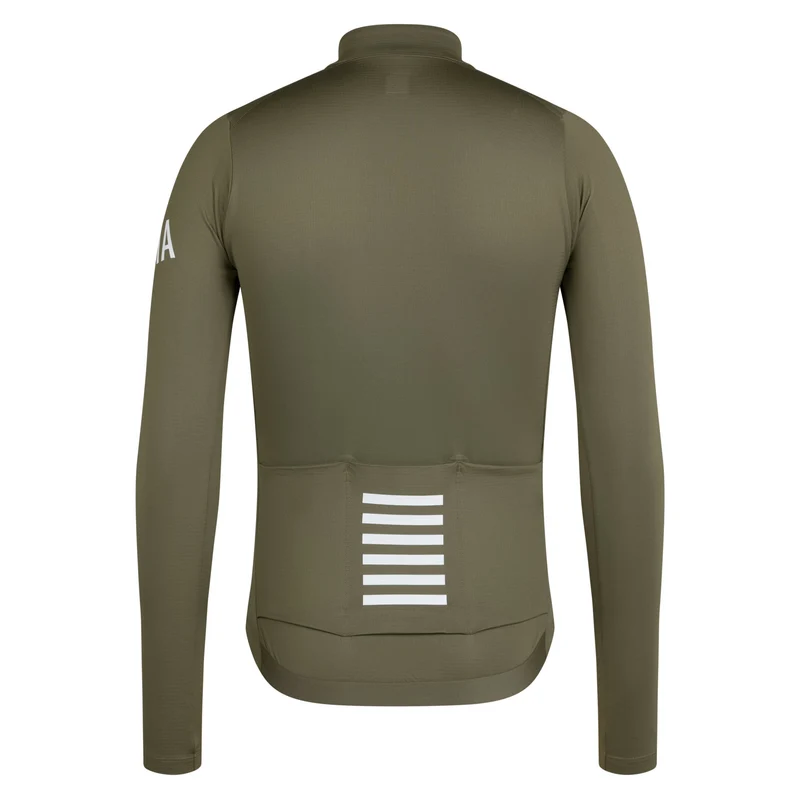 Maglia maniche lunghe Rapha Pro Team Midweight - Verde
