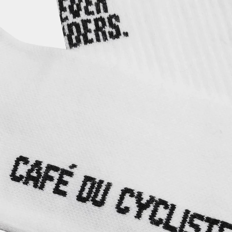 Calze invernali Cafe du Cycliste Motto - Bianco