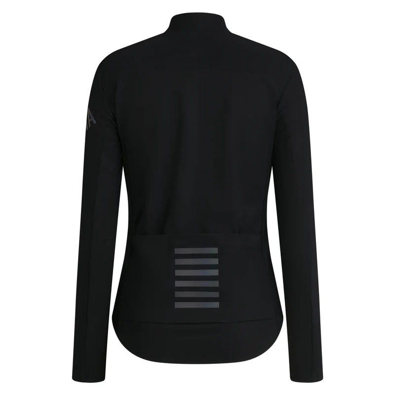 Maglia maniche lunghe donna Rapha Pro Team Shadow - Nero