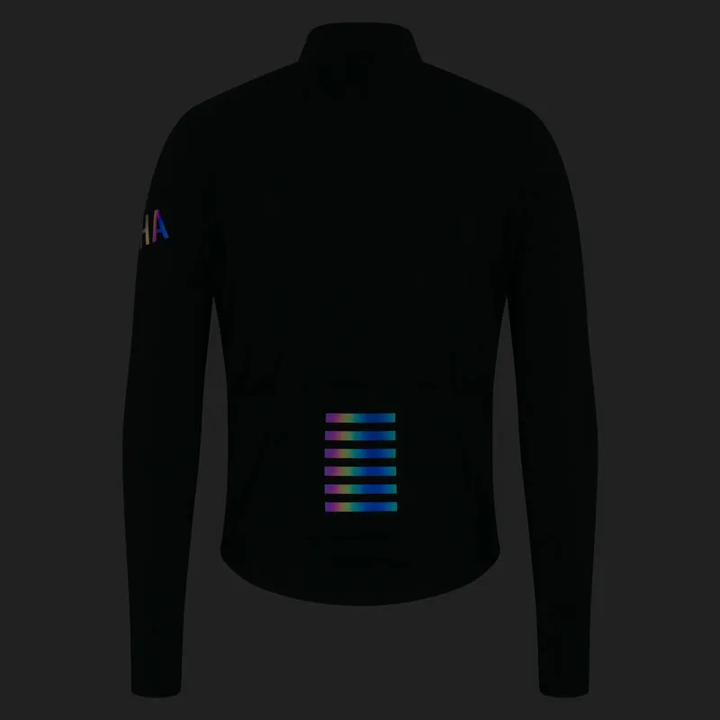 Maglia maniche lunghe Rapha Pro Team Shadow - Nero