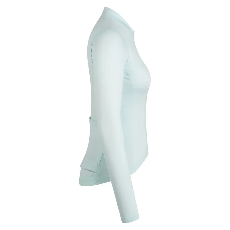 Maglia maniche lunghe donna Rapha Pro Team Midweight - Azzurro