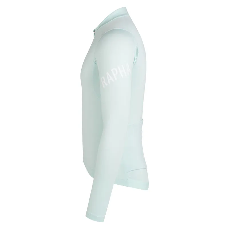 Maglia maniche lunghe Rapha Pro Team Midweight - Azzurro