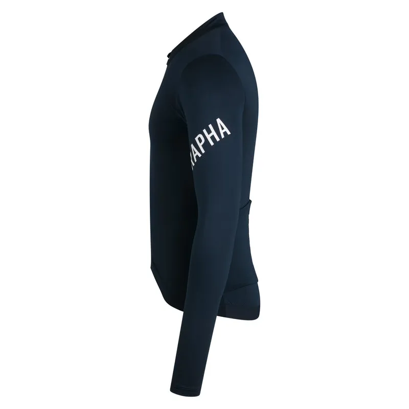 Maglia maniche lunghe Rapha Pro Team Midweight - Grigio scuro