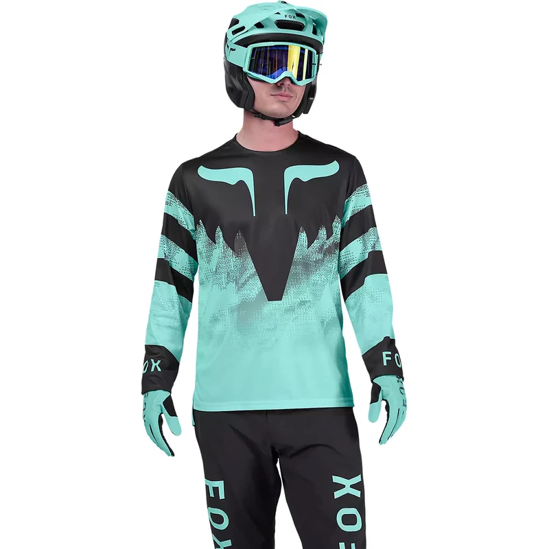 Maglia maniche lunghe Fox Ranger Kairos - Azzurro