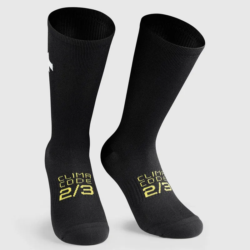 Calze Assos Spring Fall P1 - Nero