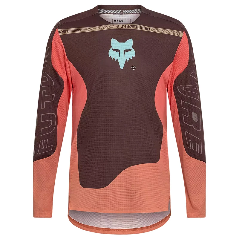Maglia maniche lunghe Fox Flexair Elevated - Marrone
