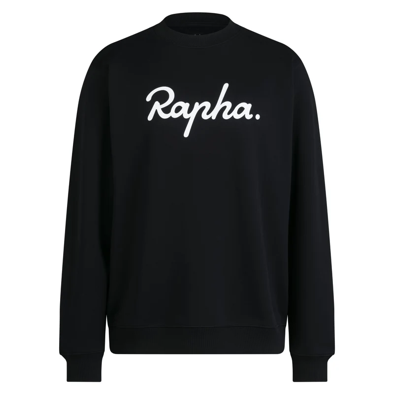 Felpa Rapha Heavyweight Logo - Nero