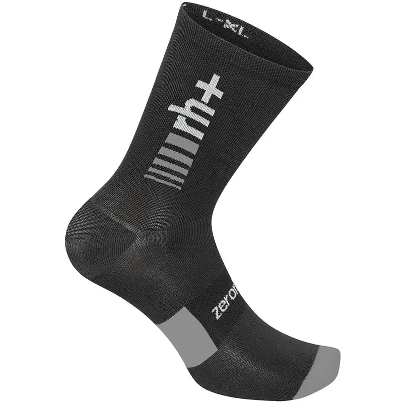 Calze Rh+ Merino 15 - Nero grigio