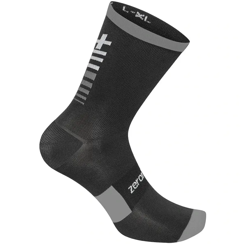 Calze Rh+ Merino 20 - Nero grigio