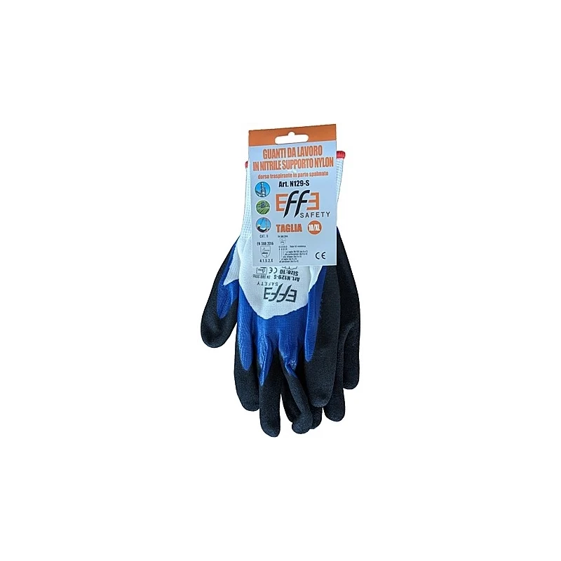 Guanti nitrile alti