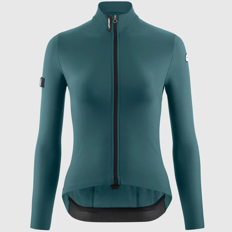 Maglia maniche lunghe donna Assos Uma GT Spring Fall C2 - Verde scuro
