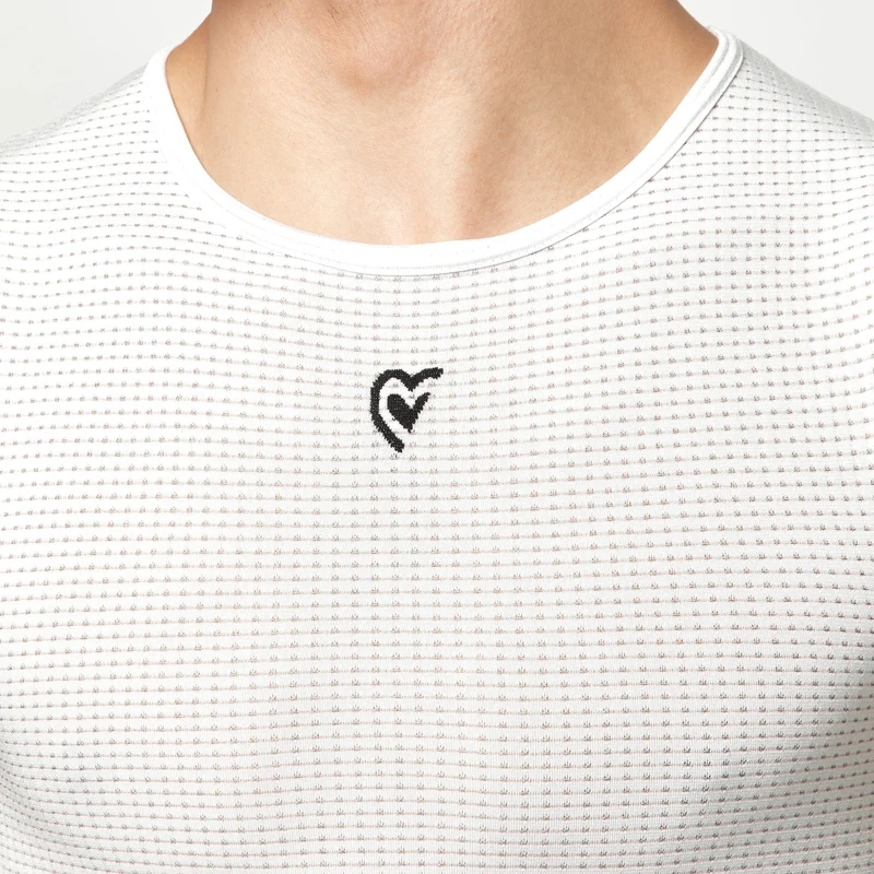 Maglia intima senza maniche Pissei Argentum - Bianco