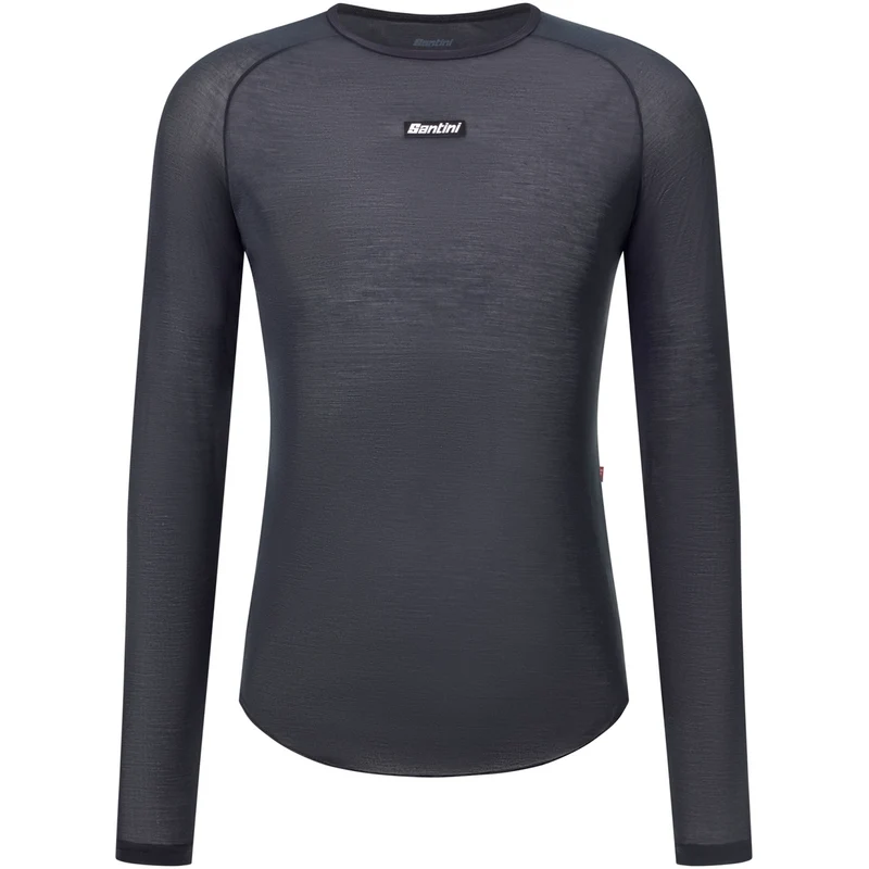 Maglia intima maniche lunghe Santini Dry - Nero