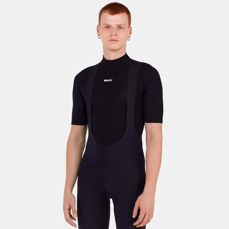 Maglia intima Santini Lana - Nero