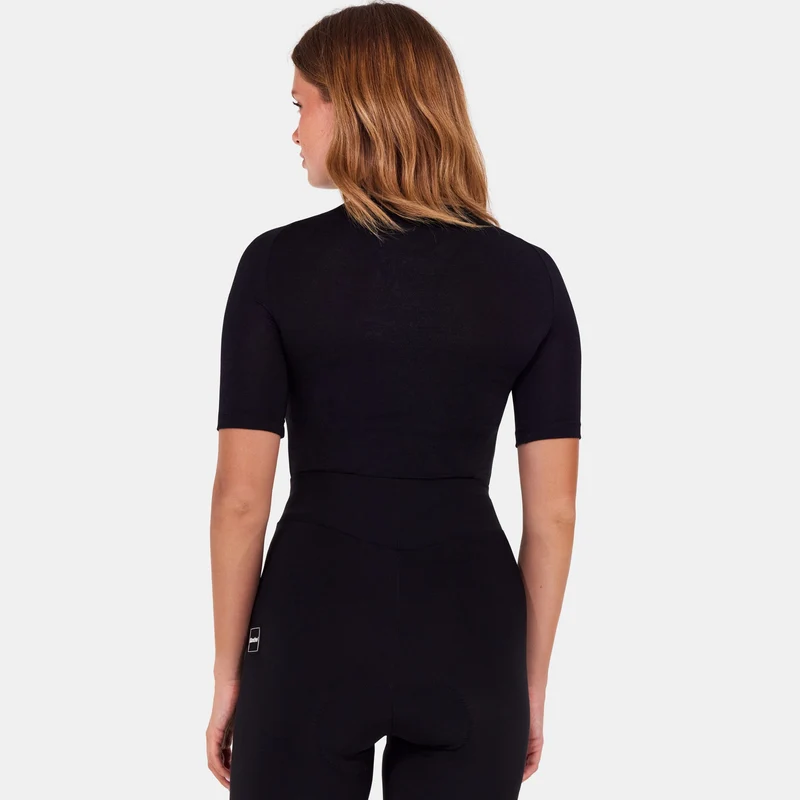 Maglia intima Santini Lana - Nero