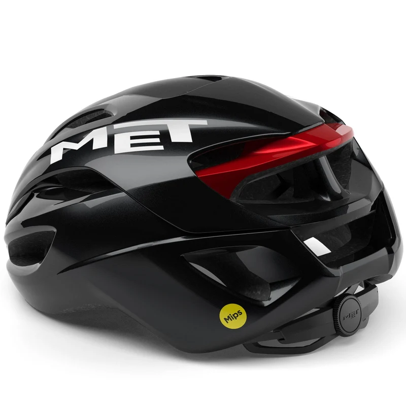 Casco Met Rivale Mips - Nero rosso