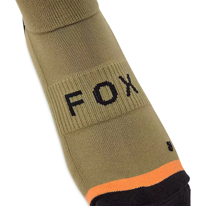 Calze Fox Defend Winter 8 - Verde arancio