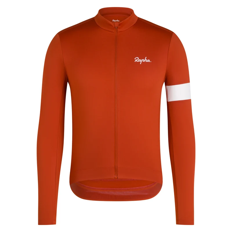 Maglia maniche lunghe Rapha Core - Rosso