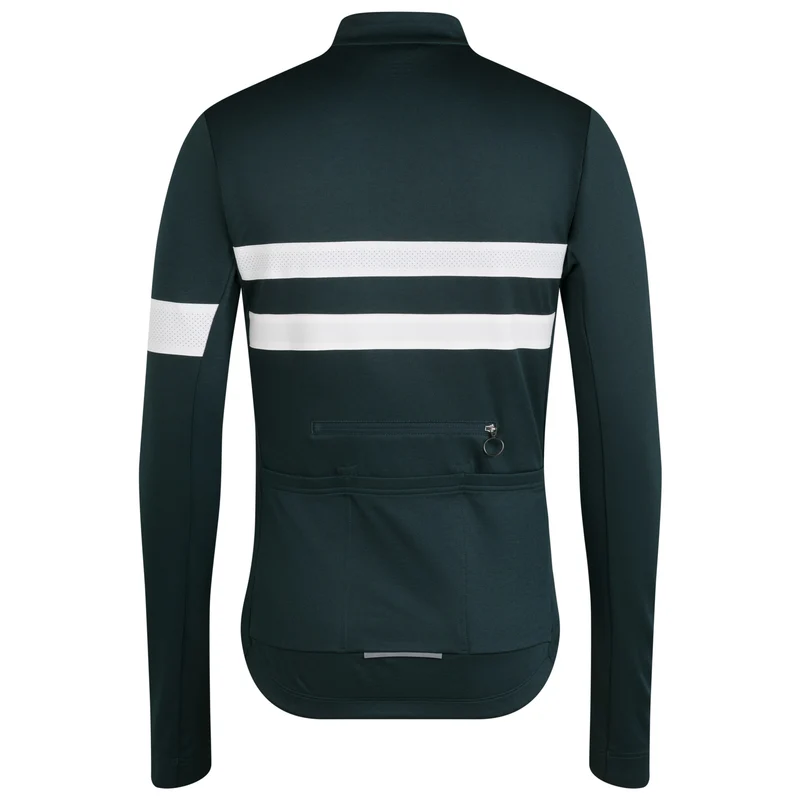 Maglia maniche lunghe Rapha Brevet - Verde scuro