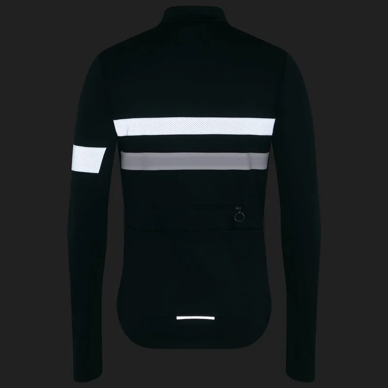 Maglia maniche lunghe Rapha Brevet - Verde scuro