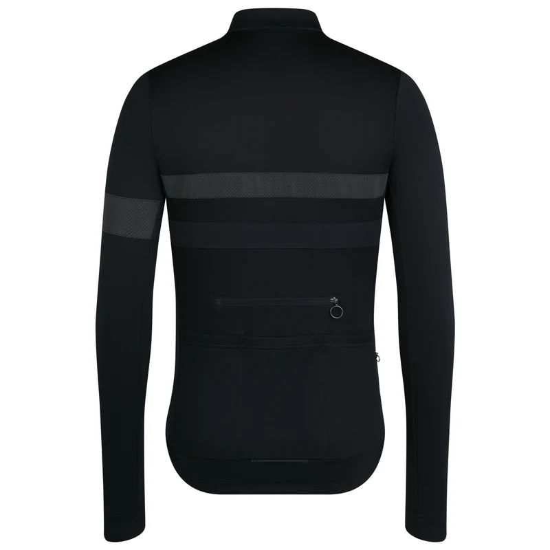 Maglia maniche lunghe Rapha Brevet - Nero