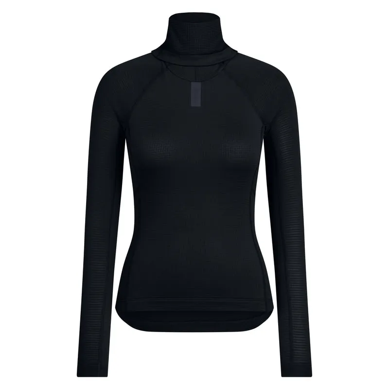 Maglia intima donna maniche lunghe Rapha Thermal - Nero
