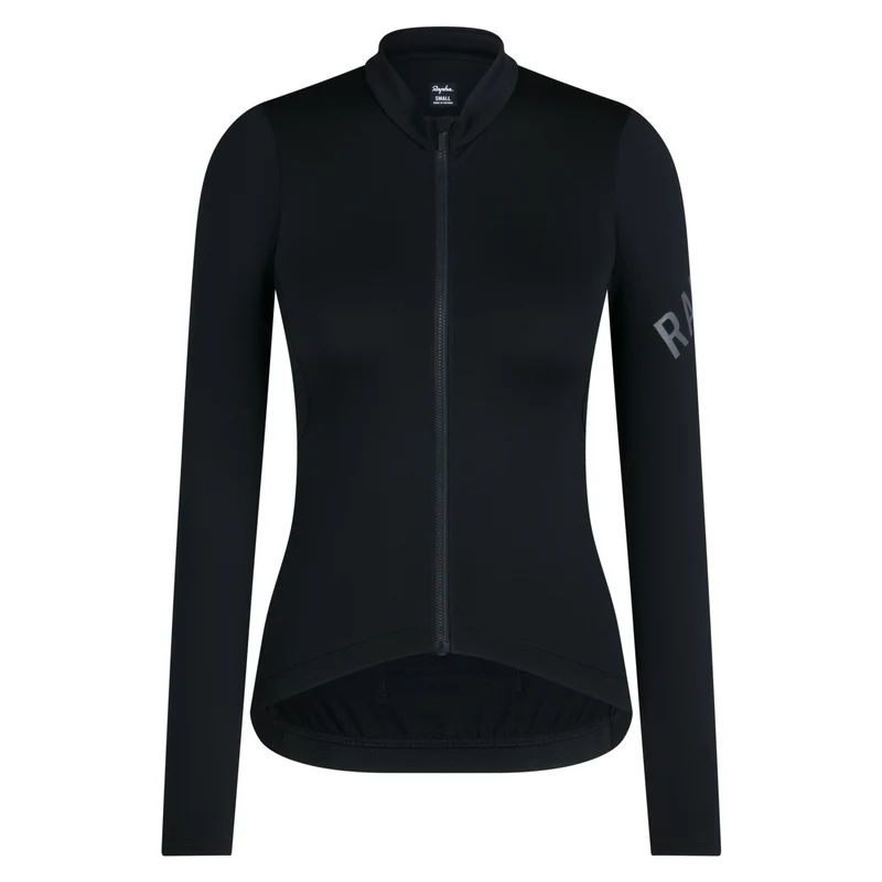 Maglia maniche lunghe donna Rapha Pro Team Midweight - Nero