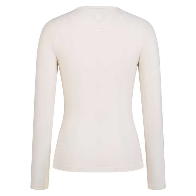 Maglia intima donna maniche lunghe Rapha Merino - Bianco